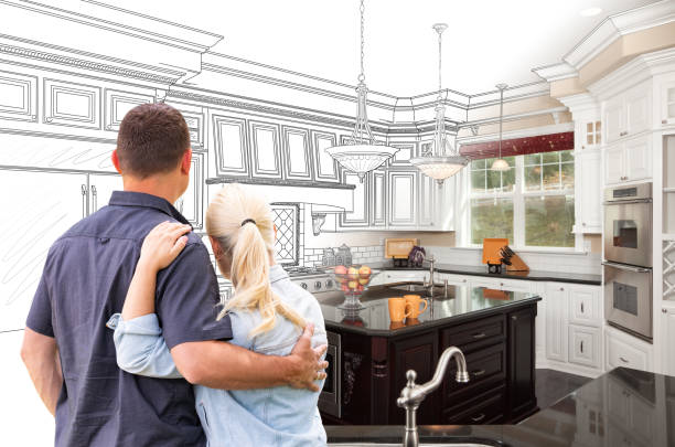 Professional Kitchen Remodeling technician working in Sykesville, MD